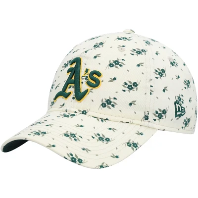 New Era Oakland Athletics Chrome Bloom 9TWENTY Adjustable Hat                                                                   