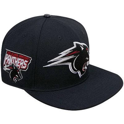 Pro Standard Clark Atlanta Panthers Arch Over Logo Evergreen Snapback Hat