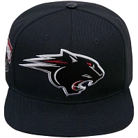 Pro Standard Clark Atlanta Panthers Arch Over Logo Evergreen Snapback Hat