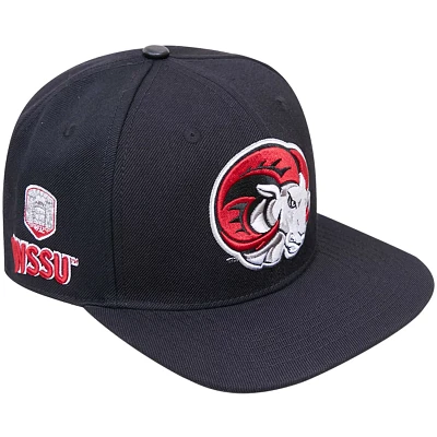 Pro Standard Winston Salem Rams Arch Over Logo Evergreen Snapback Hat