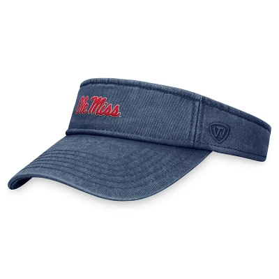 Top of the World Ole Miss Rebels Terry Adjustable Visor                                                                         