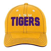 Youth LSU Tigers Old School Slouch Adjustable Hat                                                                               
