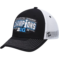 Zephyr /White Iowa Hawkeyes 2022 Big Ten Basketball Conference Tournament Champions Locker Room Adjustable Hat                  