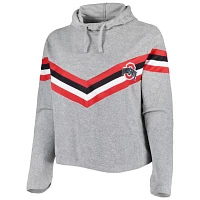 /Scarlet Ohio State Buckeyes Plus Register Seam to Pullover Hoodie