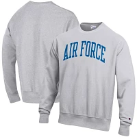 Champion Heathered Gray Air Force Falcons Arch Reverse Weave Pullover Sweatshirt