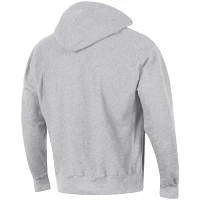Champion Heathered Gray LSU Tigers Team Arch Reverse Weave Pullover Hoodie