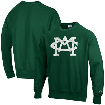 Champion Heathered Gray Michigan State Spartans Vault Logo Reverse Weave Pullover Sweatshirt