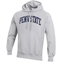 Champion Heathered Gray Penn State Nittany Lions Team Arch Reverse Weave Pullover Hoodie