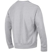 Champion Heathered Gray Syracuse Arch Reverse Weave Pullover Sweatshirt