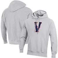 Champion Heathered Gray Virginia Cavaliers Team Vault Logo Reverse Weave Pullover Hoodie