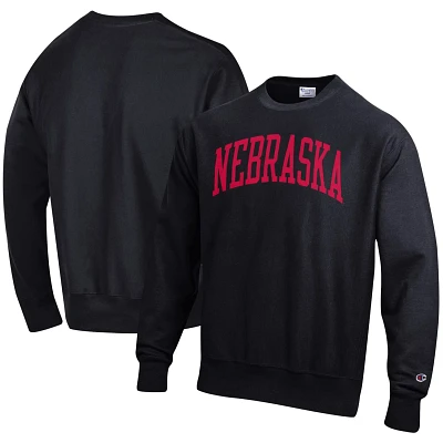 Champion Nebraska Huskers Arch Reverse Weave Pullover Sweatshirt