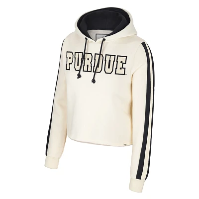 Colosseum Athletics Women's Purdue University Perfect Date Cropped Hoodie                                                       