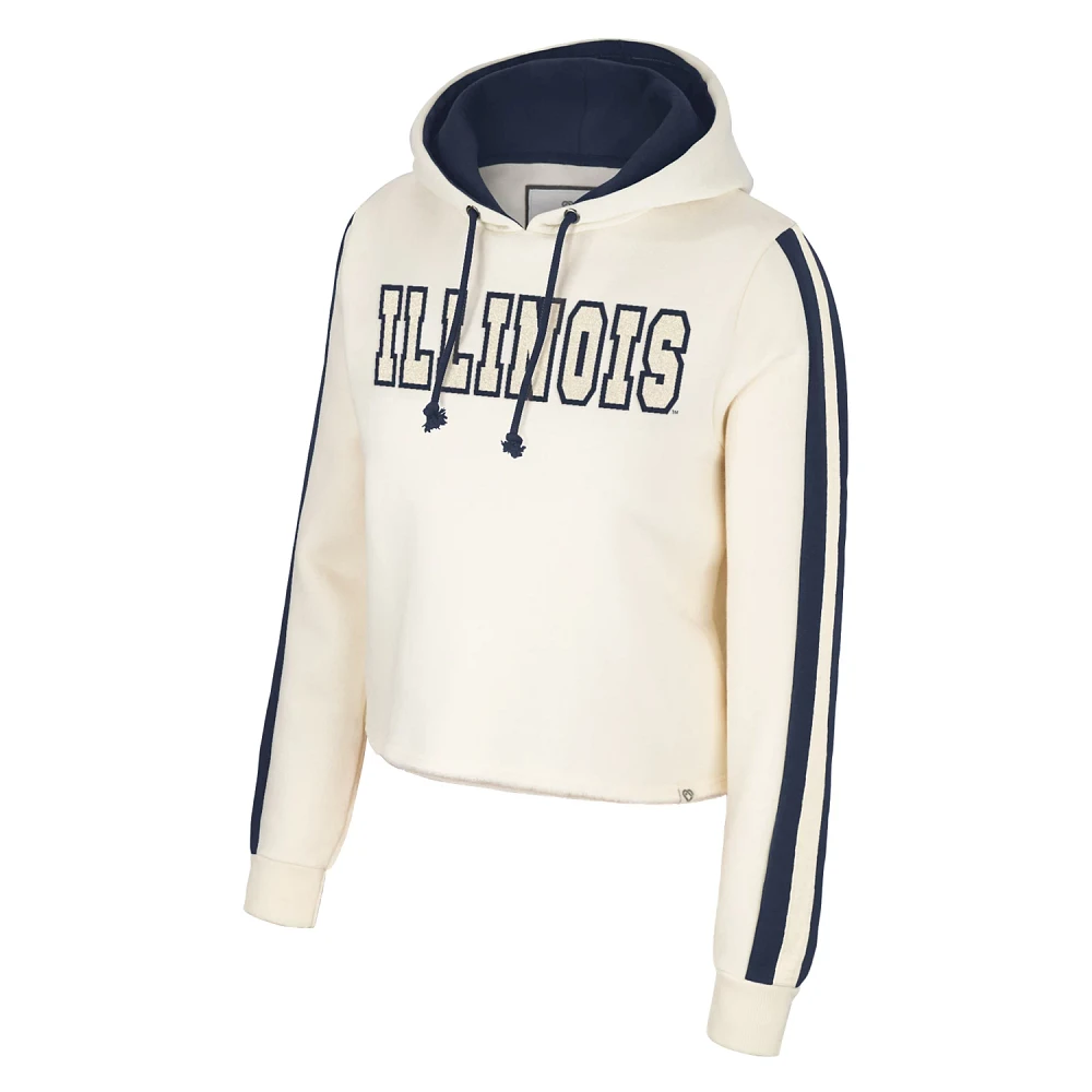 Colosseum Athletics Women's University of Illinois Perfect Date Cropped Hoodie                                                  