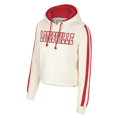 Colosseum Athletics Women's University of Louisville Perfect Date Cropped Hoodie