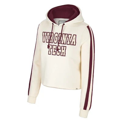 Colosseum Athletics Women's Virginia Tech Perfect Date Cropped Hoodie                                                           