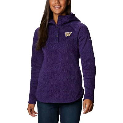 Columbia Washington Huskies Darling Days Raglan Fleece Pullover Hoodie