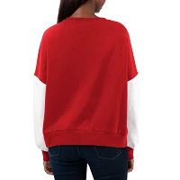 G-III 4Her by Carl Banks / Nebraska Huskers Team Pride Colorblock Pullover Sweatshirt