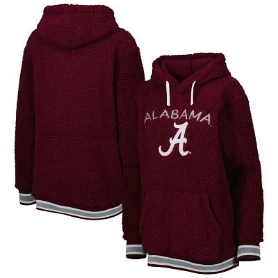 G-III 4Her by Carl Banks Alabama Tide Game Over Sherpa Pullover Hoodie                                                          