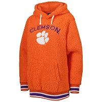 G-III 4Her by Carl Banks Clemson Tigers Game Over Sherpa Pullover Hoodie