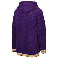 G-III 4Her by Carl Banks LSU Tigers Game Over Sherpa Pullover Hoodie