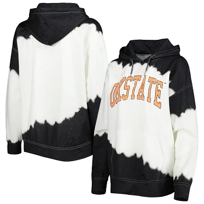 Gameday Couture /Black Oklahoma State Cowboys For the Fun Double Dip-Dyed Pullover Hoodie                                       