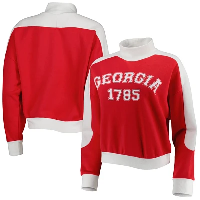 Gameday Couture Georgia Bulldogs Make it a Mock Sporty Pullover Sweatshirt