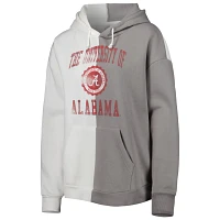 Gameday Couture Gray/ Alabama Crimson Tide Split Pullover Hoodie