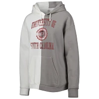 Gameday Couture Gray/ South Carolina Gamecocks Split Pullover Hoodie