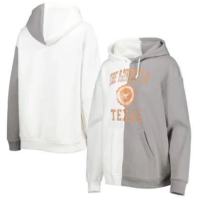 Gameday Couture Gray/ Texas Longhorns Split Pullover Hoodie