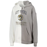 Gameday Couture Gray/ West Virginia Mountaineers Split Pullover Hoodie