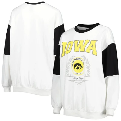 Gameday Couture Iowa Hawkeyes It's A Vibe Dolman Pullover Sweatshirt