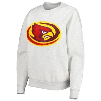 Gameday Couture Iowa State Cyclones Chenille Patch Fleece Pullover Sweatshirt