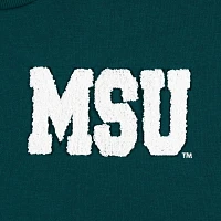 Gameday Couture Michigan State Spartans Back To Reality Colorblock Pullover Sweatshirt