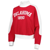 Gameday Couture Oklahoma Sooners Make it a Mock Sporty Pullover Sweatshirt