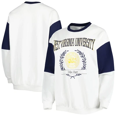Gameday Couture West Virginia Mountaineers It's A Vibe Dolman Pullover Sweatshirt