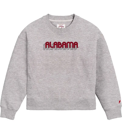 League Collegiate Wear Alabama Crimson Tide Boxy Pullover Sweatshirt