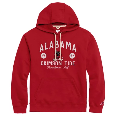 League Collegiate Wear Alabama Tide Bendy Arch Essential Pullover Hoodie