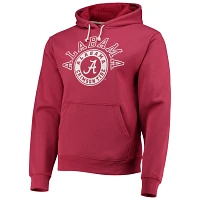 League Collegiate Wear Alabama Tide Seal Neuvo Essential Fleece Pullover Hoodie