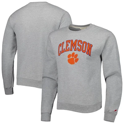 League Collegiate Wear Clemson Tigers 1965 Arch Essential Lightweight Pullover Sweatshirt