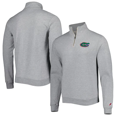 League Collegiate Wear Florida Gators Stack Essential Lightweight Fleece Quarter-Zip Sweatshirt