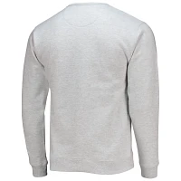 League Collegiate Wear Heathered Gray Auburn Tigers Upperclassman Pocket Pullover Sweatshirt