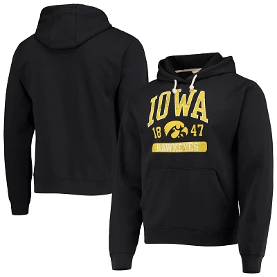 League Collegiate Wear Iowa Hawkeyes Volume Up Essential Fleece Pullover Hoodie                                                 