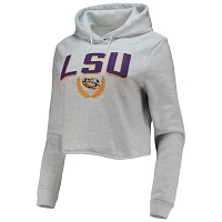 League Collegiate Wear LSU Tigers 1636 Cropped Pullover Hoodie                                                                  