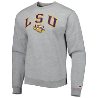 League Collegiate Wear LSU Tigers 1965 Arch Essential Lightweight Pullover Sweatshirt