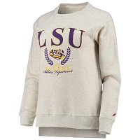 League Collegiate Wear LSU Tigers Academy Raglan Pullover Sweatshirt
