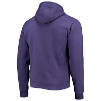 League Collegiate Wear LSU Tigers Volume Up Essential Fleece Pullover Hoodie