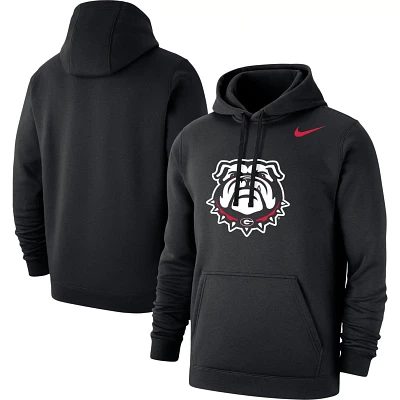 Nike Georgia Bulldogs Logo Club Pullover Hoodie