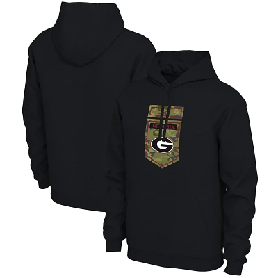 Nike Georgia Bulldogs Veterans Camo Pullover Hoodie