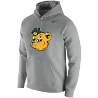 Nike Heathered Gray Baylor Bears Vintage School Logo Pullover Hoodie