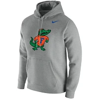 Nike Heathered Gray Florida Gators Vintage School Logo Pullover Hoodie                                                          